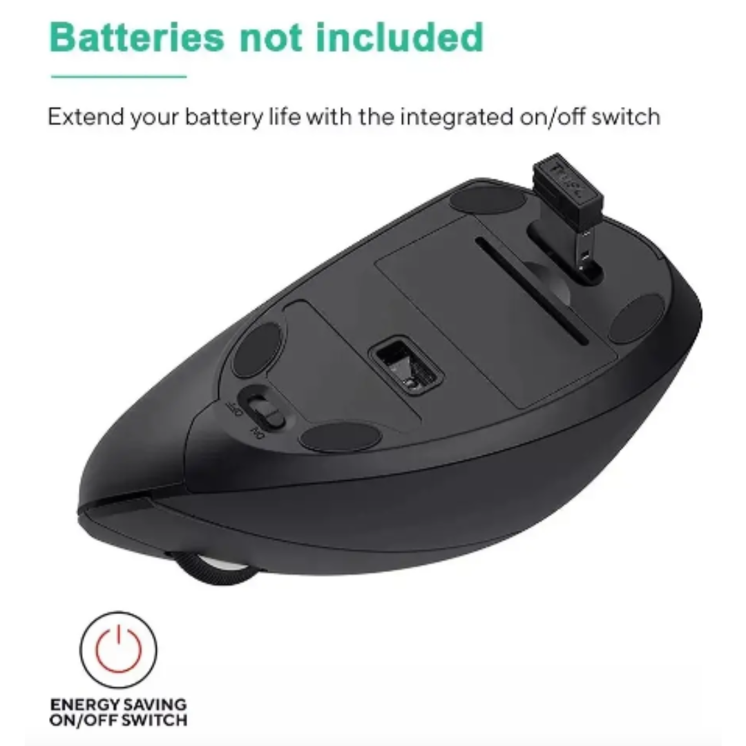 Mouse o Ratón Ergonómico Bluetooth