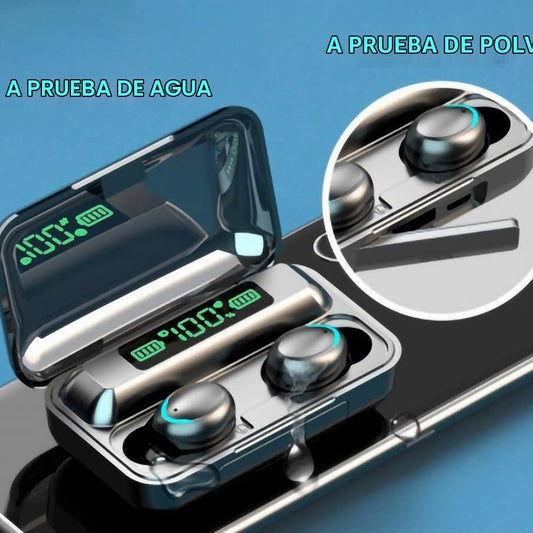 AUDIFONOS BLUETOOTH CON POWER BANK