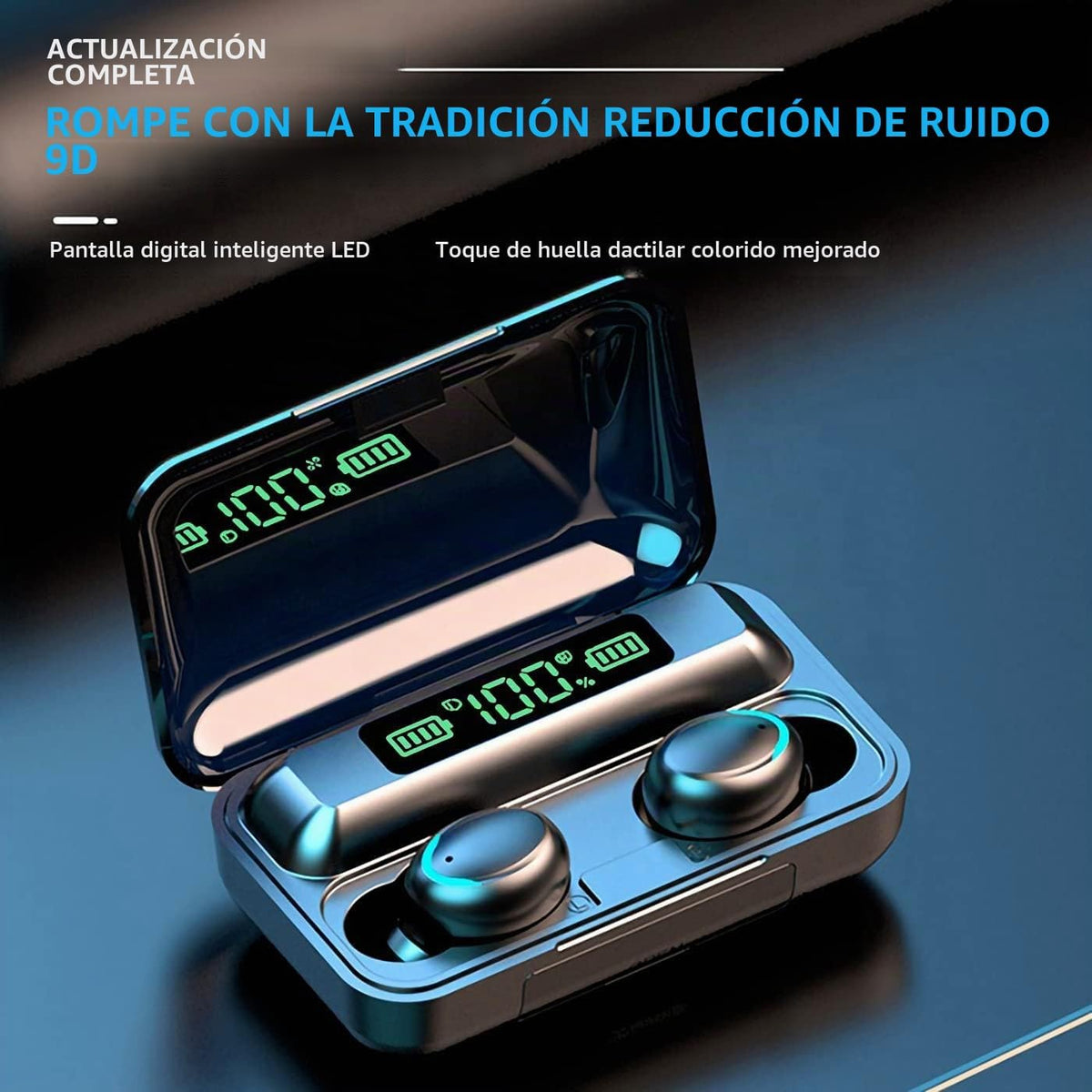 AUDIFONOS BLUETOOTH CON POWER BANK